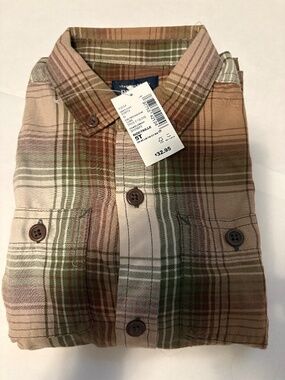 5T Flannel button down